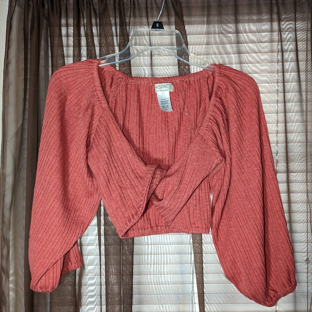 Corral Crossover Crop Top LSpace New